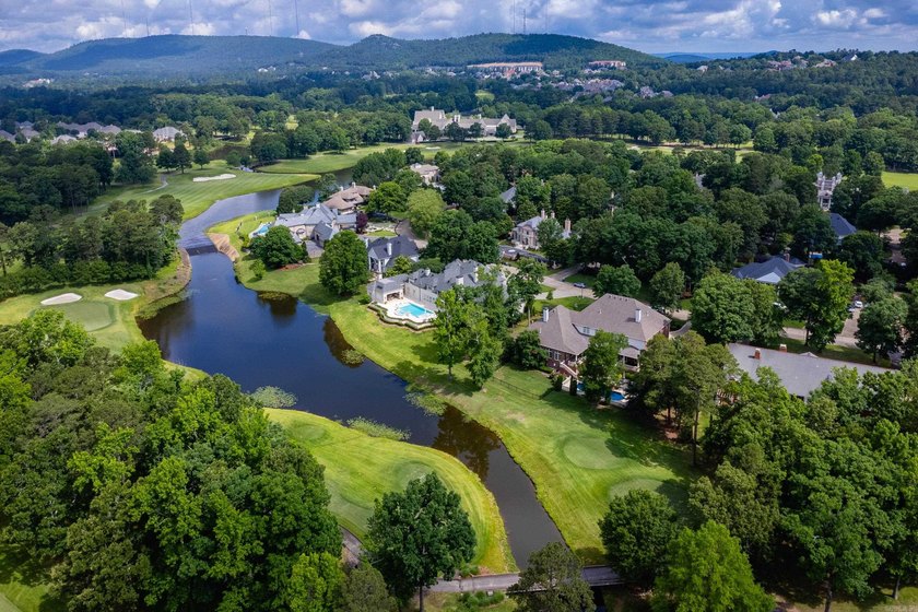 Set along Chenal Circle overlooking the golf course and pond - photo 48