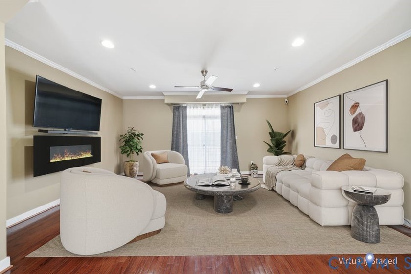 This elegant 4-story brick townhome in New Town Williamsburg - photo 2