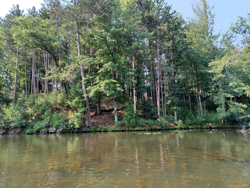 Over 60' of frontage on beautiful NEPCO Lake. This wooded lot - photo 2