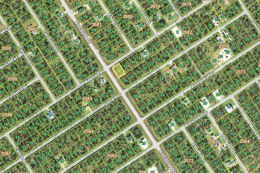 CORNER LOT IN PORT CHARLOTTE - Residential, vacant lot nestled - photo 3