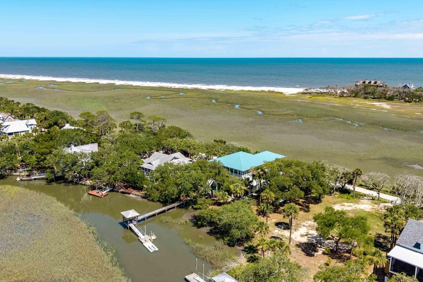 Ocean views! Marsh Views! Private Dock!!!! Nestled within the - photo 2