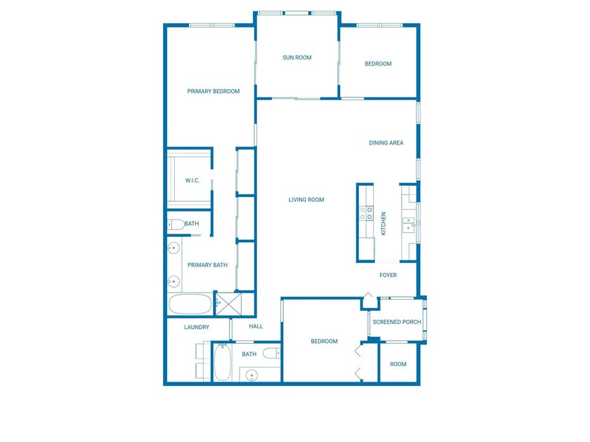 Welcome to this charming corner unit three-bedroom, two-bathroom - photo 32