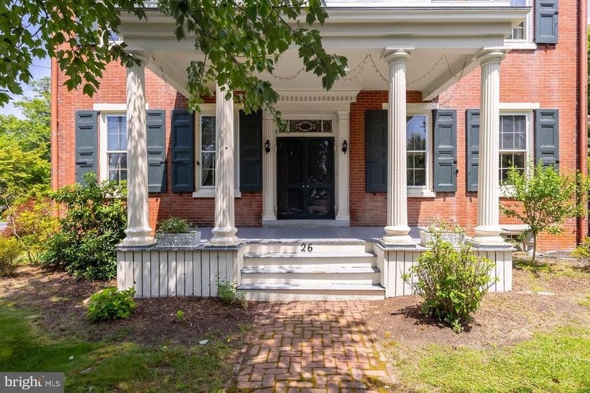 Circa....1848 This handsome brick Greek Revival period home in - photo 4