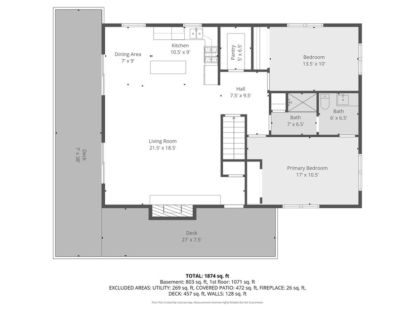 Lake Vagabond home with wraparound deck and patio. Privacy - photo 2