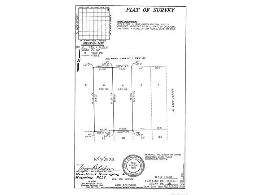 Excellent commercial lot along Shawnee Bypass (Highway 62) in - photo 2