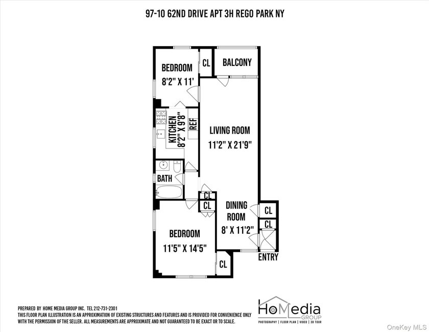 Welcome to this spacious and inviting 2-bedroom, 1-bath co-op - photo 21