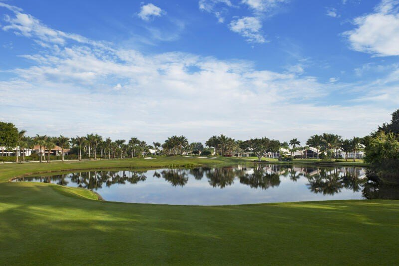 Incredible lake and golf view from this home site located on a - photo 27