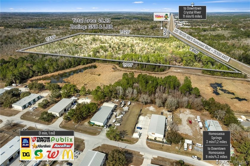Positioned along busy US Hwy 19/98 in Homosassa, this 49.23+/- - photo 13