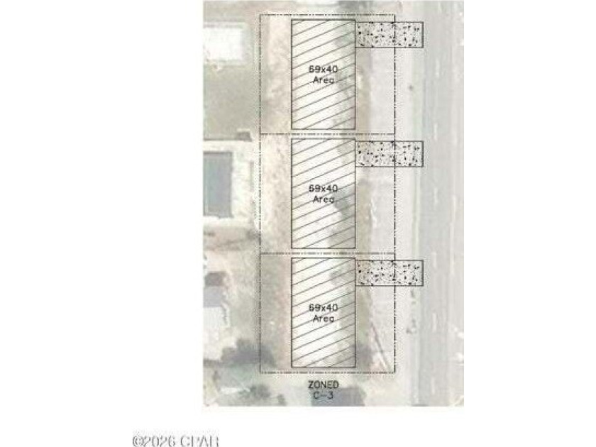The site features 225 feet of frontage and is zoned C-3, which - photo 19
