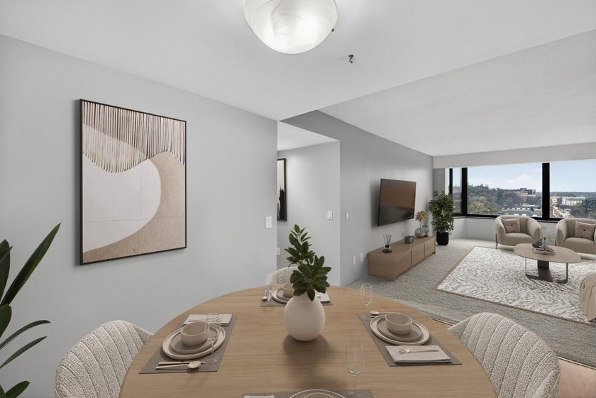 Take in sweeping 9th-floor views and a comfortable, easy-living - photo 6