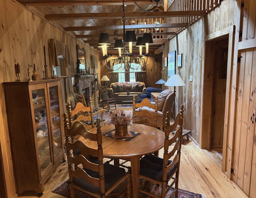 Log Home, picturesque, babbling brook, private community beach - photo 11