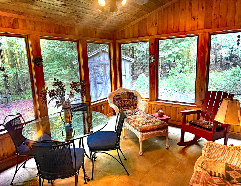 Log Home, picturesque, babbling brook, private community beach - photo 47
