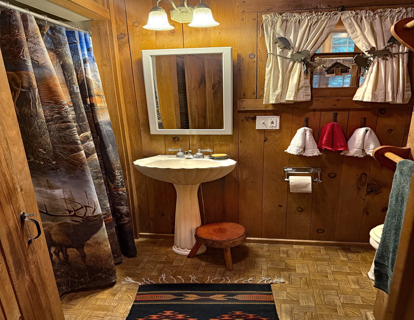 Log Home, picturesque, babbling brook, private community beach - photo 37