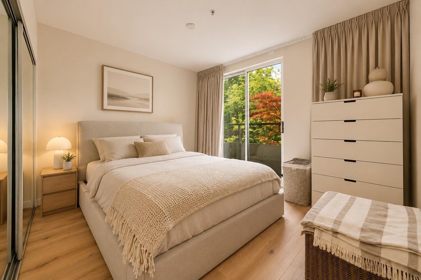 Bright &amp; beautifully updated 3-bedroom townhome with a private - photo 13