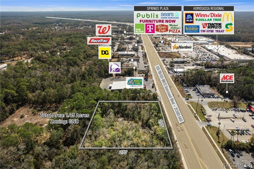 Positioned directly on US Hwy 19/98 in the heart of Homosassa - photo 13