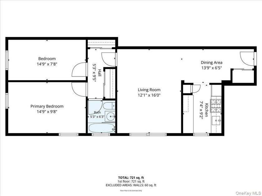 Welcome to this bright and inviting 2-bedroom, 1-bath co-op in - photo 13