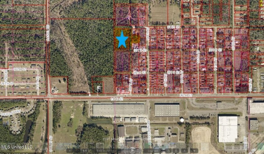 Heavily Wooded Acreage Zoned R-2 in Gulfport, 4 tax parcels, 2 - photo 7