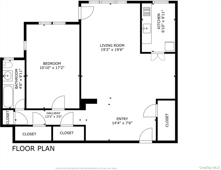 Bright front one bedroom with large private balcony! Welcome to - photo 10