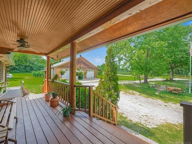 Nestled on just over 2 beautiful acres this custom-built log - photo 5