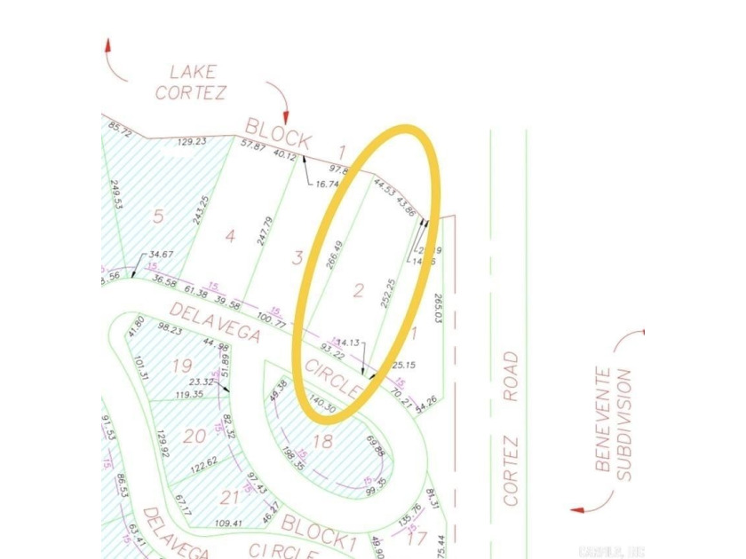 Waterfront sloped lot on Lake Corteze build your new lake front - photo 6