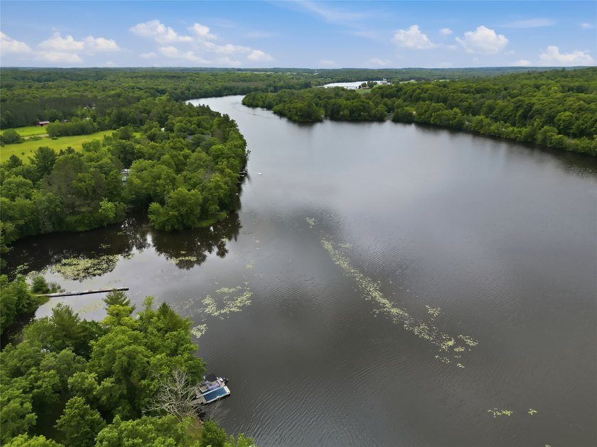 Updated house with the nicest frontage on Old Abe Lake, 200ft of - photo 46
