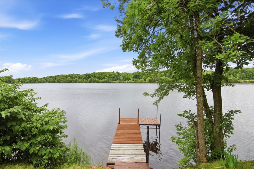 Updated house with the nicest frontage on Old Abe Lake, 200ft of - photo 50