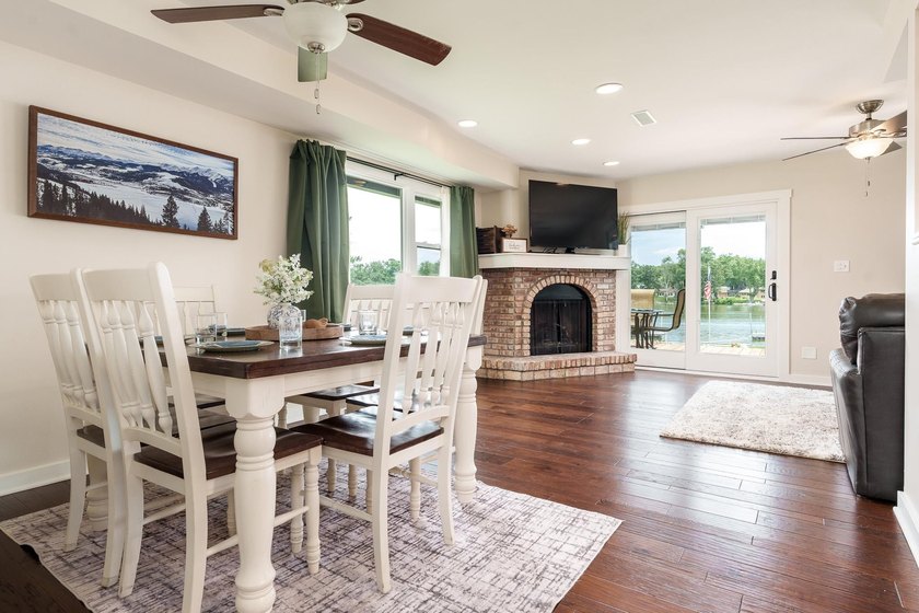 Stunning waterfront property offering 60' of shoreline and every - photo 4