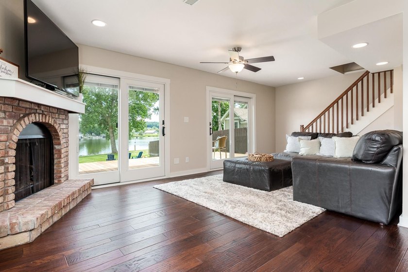 Stunning waterfront property offering 60' of shoreline and every - photo 5