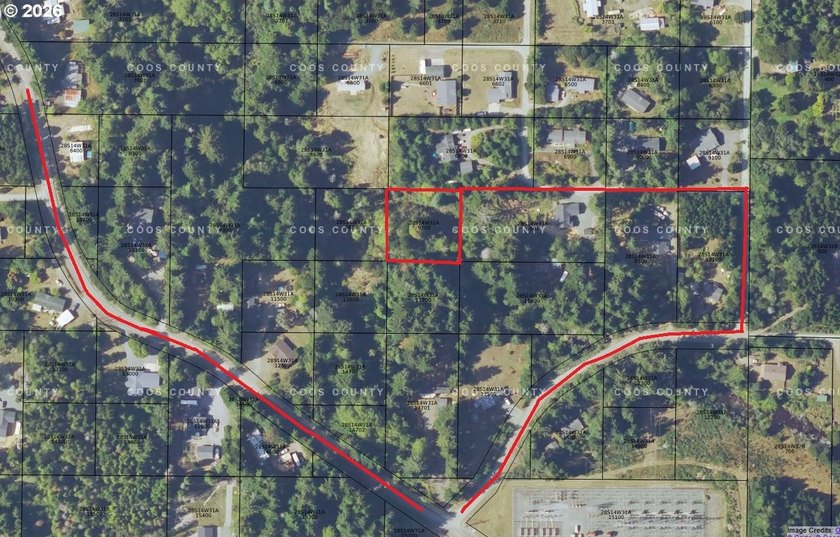 FORESTED .62 ACRE. 162 feet by 162 feet. Road not in. Developed - photo 3