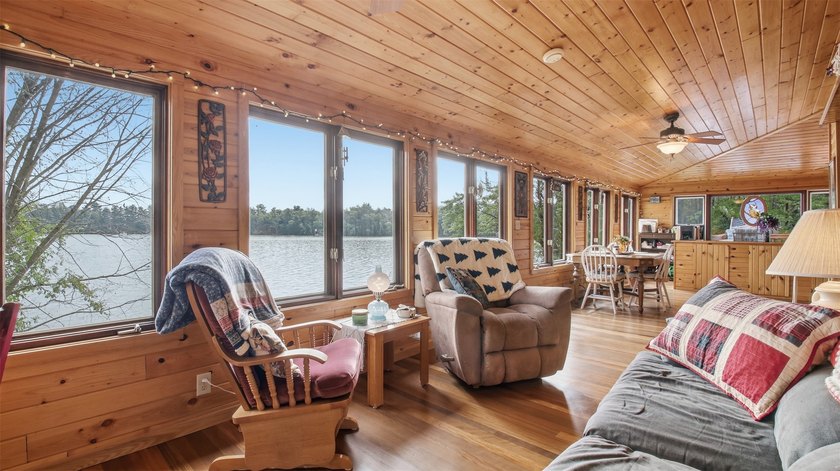 Enjoy front-row lake living on the Chetek Chain at this inviting - photo 11