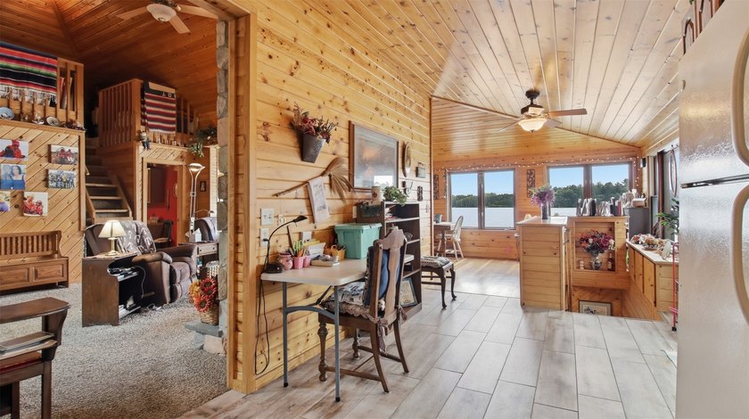Enjoy front-row lake living on the Chetek Chain at this inviting - photo 20