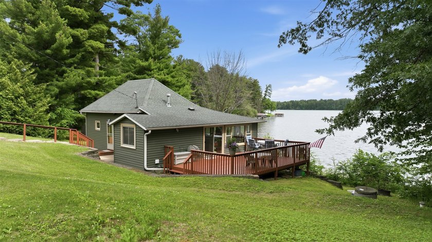 Enjoy front-row lake living on the Chetek Chain at this inviting - photo 44