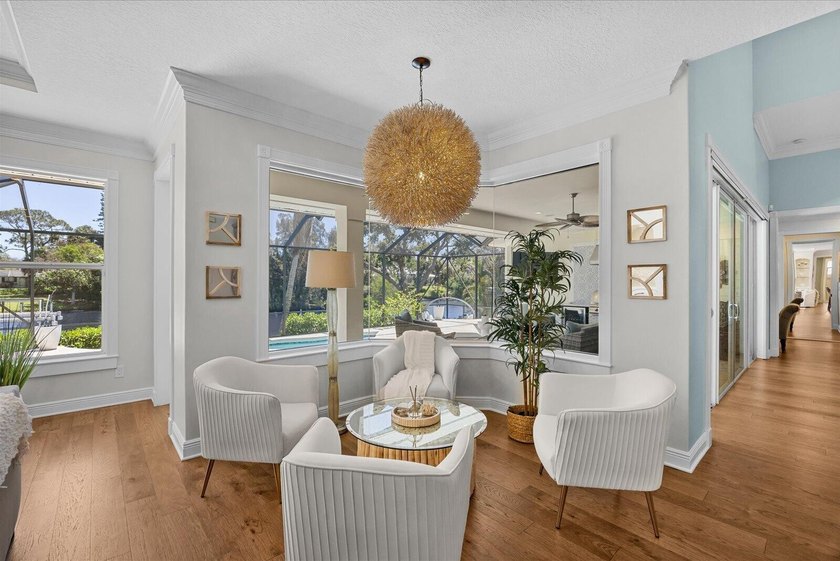 Beautiful custom-built waterfront home with private pool on wide - photo 8