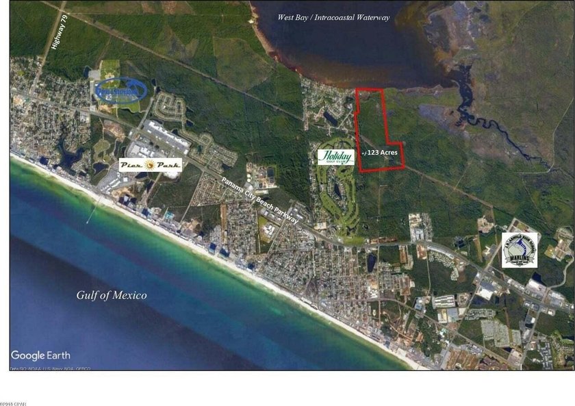 124 Acres on West Bay in Panama City Beach - ''The Oak Grove on - photo 3