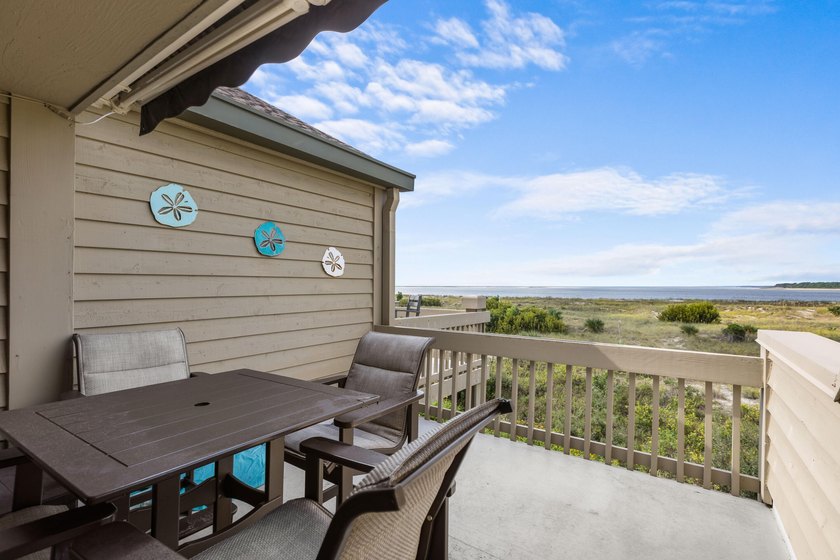 Fabulous water views from this upstairs villa, walk out on the - photo 2