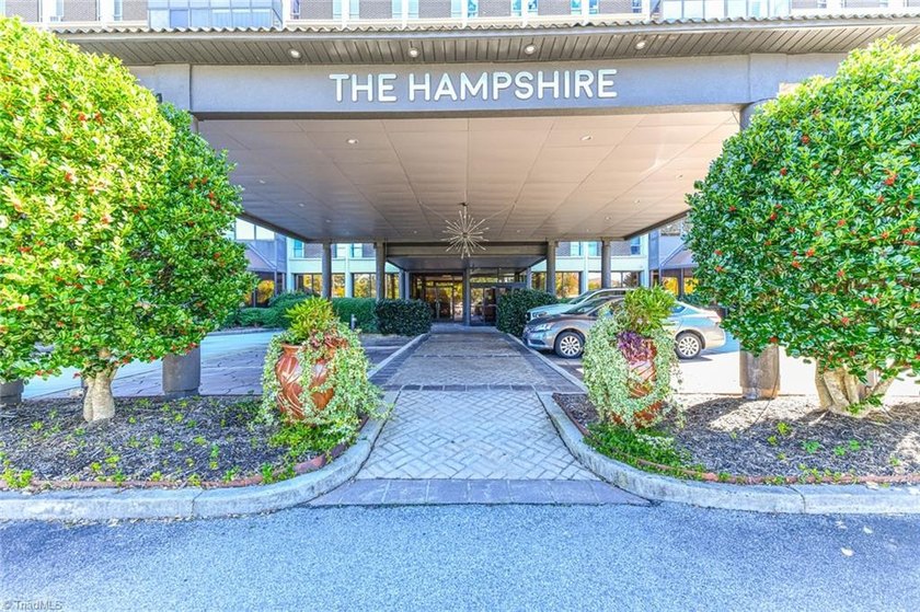 Located on the 8th floor of The Hampshire Unit 805 is a two - photo 2