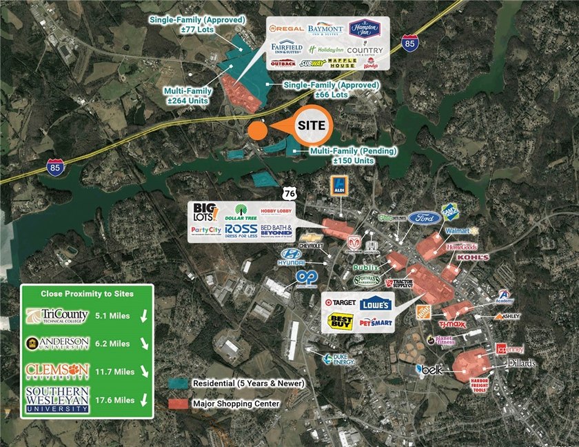 Desirable high traffic property located right at I-85 and US - photo 18