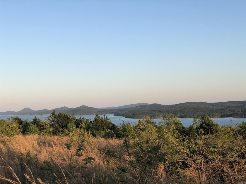 Beautiful lot overlooking Lake Maumelle, the foothills of the - photo 3