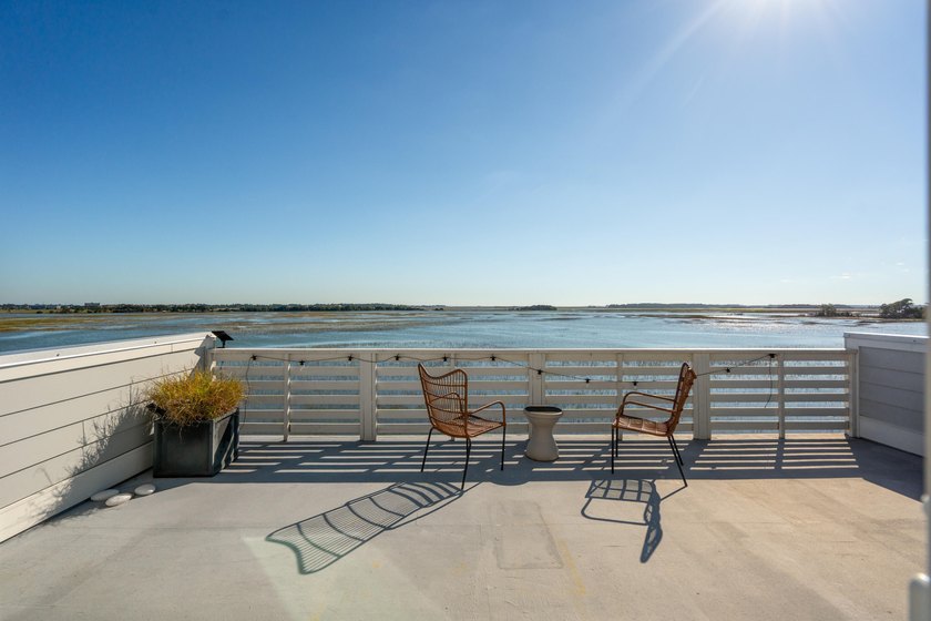 Amazing unobstructed views of both Folly Beach and Folly River - photo 3