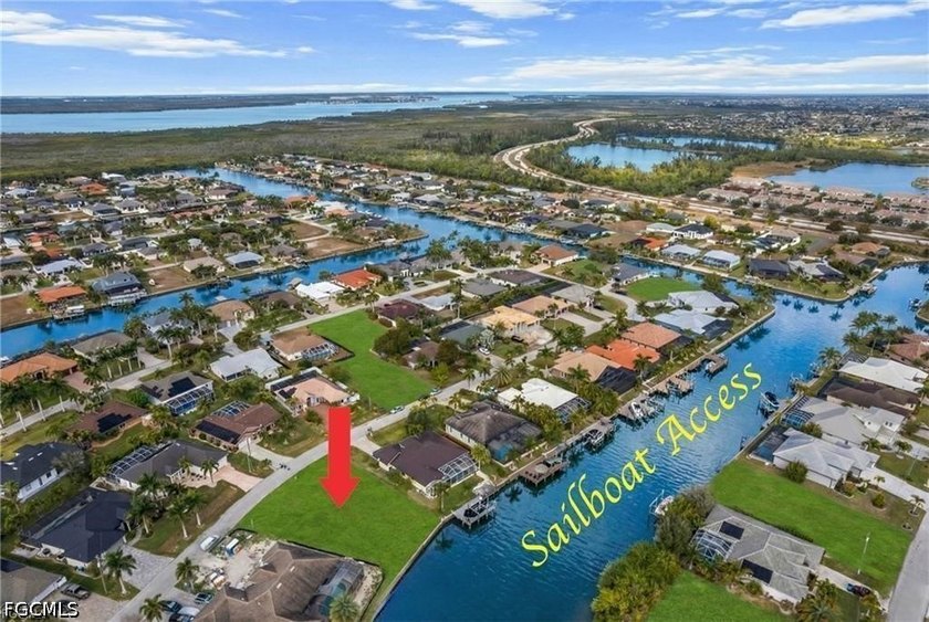 LOWEST PRICED NO BRIDGES DIRECT SAILBOAT ACCESS LOT IN ALL of SW - photo 3