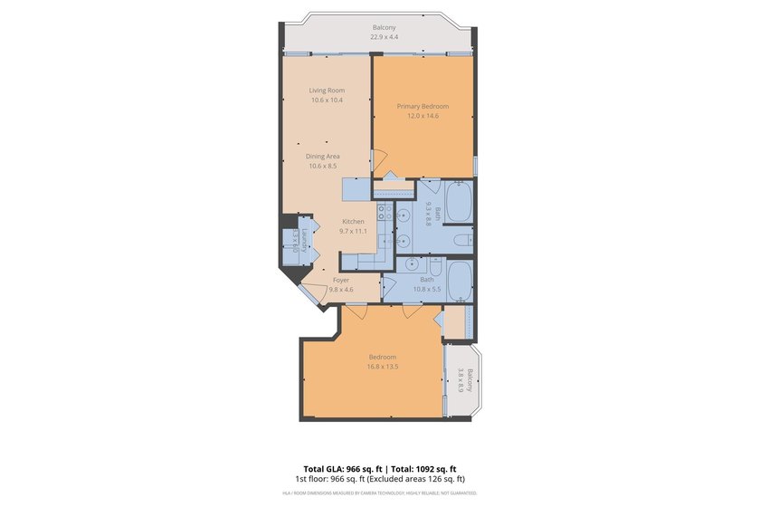 This unit is a beautiful first-floor, two-bedroom, and - photo 42