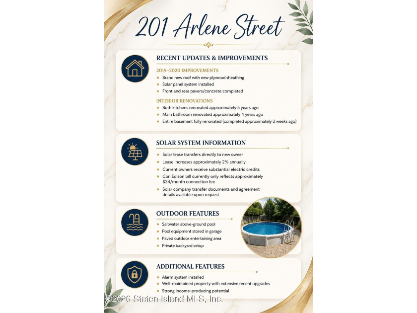Welcome to 201 Arlene Street! This spacious 2-family, high-ranch - photo 22