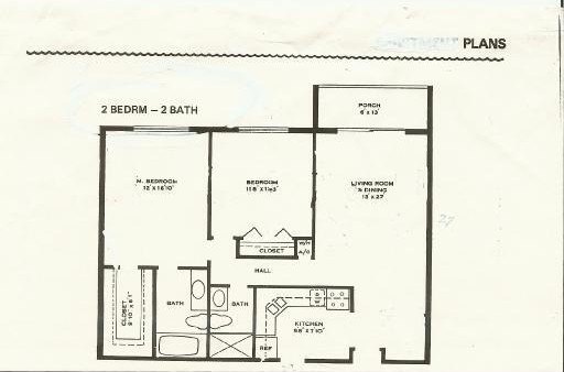 Beautiful peaceful courtyard view. Two bedroom /Two bath first - photo 23