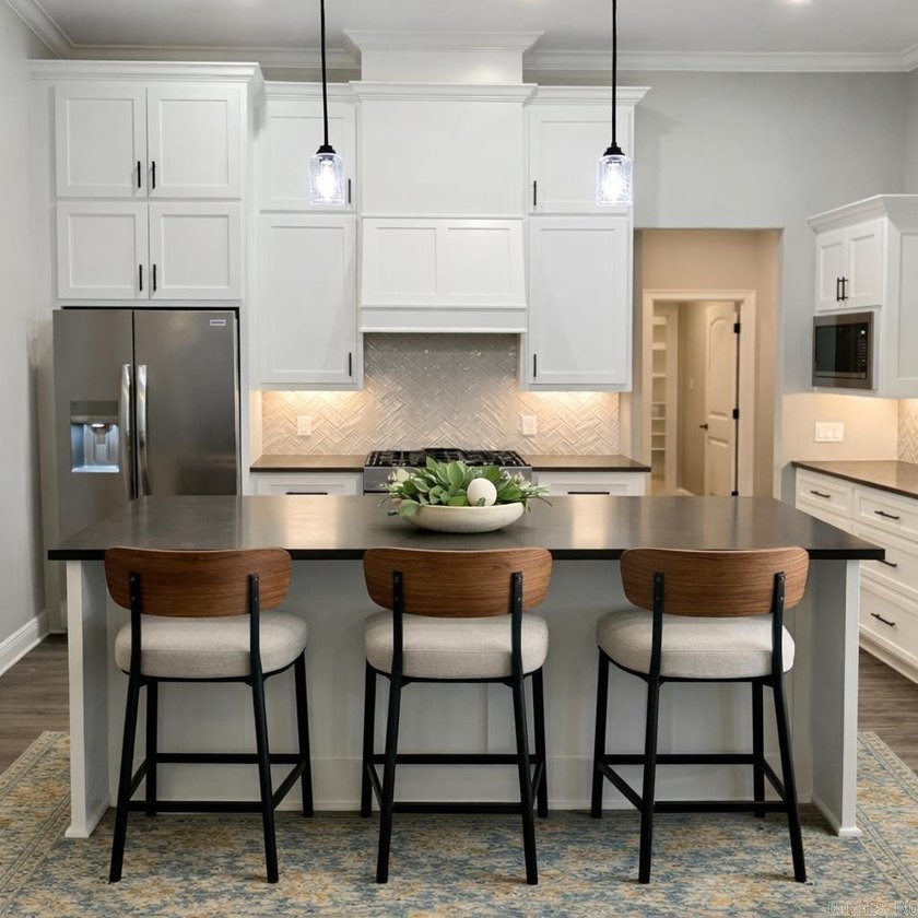 Strategically positioned for privacy, this beautiful home on the - photo 3