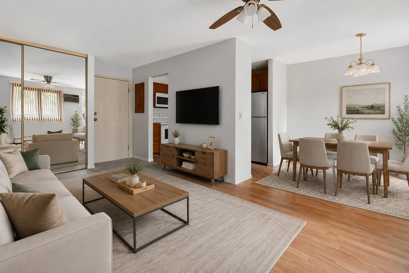 Move-in ready and recently refreshed, this spacious 2-bedroom - photo 2