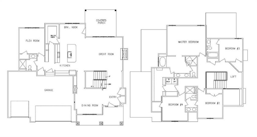 The Brooklyn II By Prieb Homes. This 5 bedroom, 4 bath home - photo 3