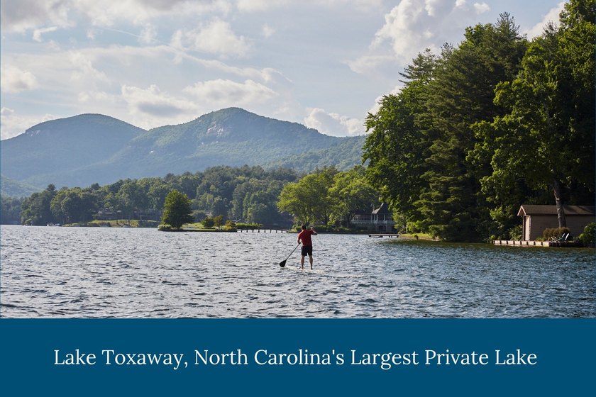 *Kalmia Knoll* perched above Lake Toxaway, is an exceptional - photo 14