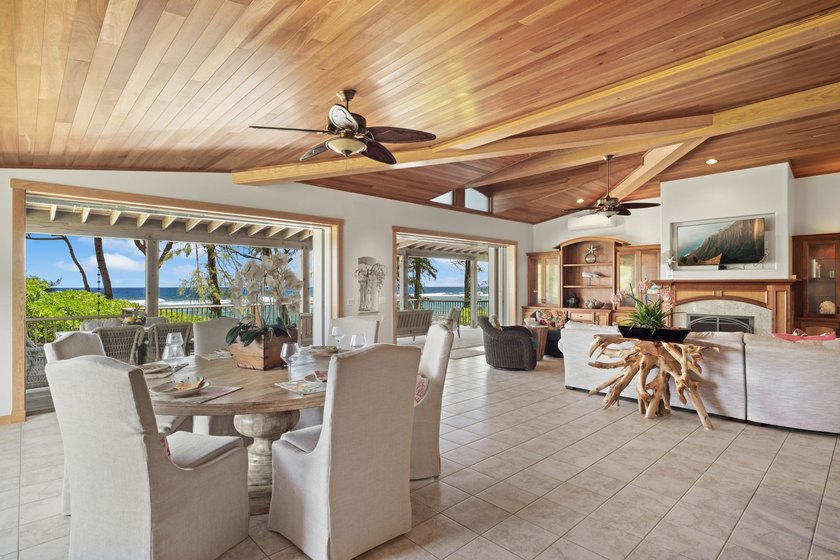 Nestled along the lush Haena coastline of Kauai, this gated - photo 5