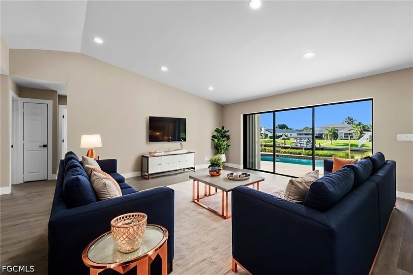 Completely remodeled Gulf-access waterfront home offering modern - photo 3