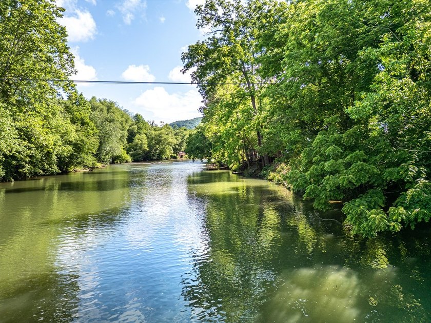 Authentic log cabin charm including Hiwassee River frontage - photo 2